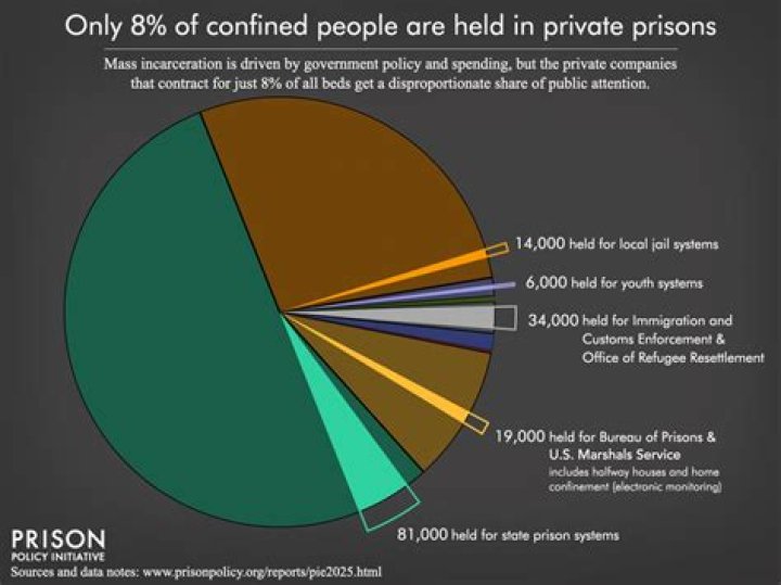 Are all prisons in the US privately owned?