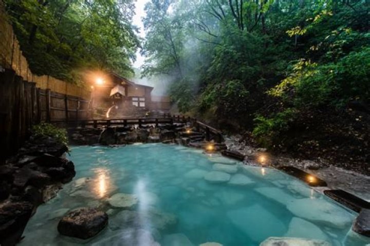 Are hot springs in Japan sanitary?
