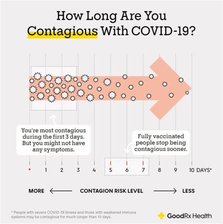At what stage is COVID most infectious?