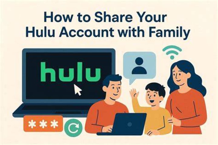 Can I share my Hulu live account with family?
