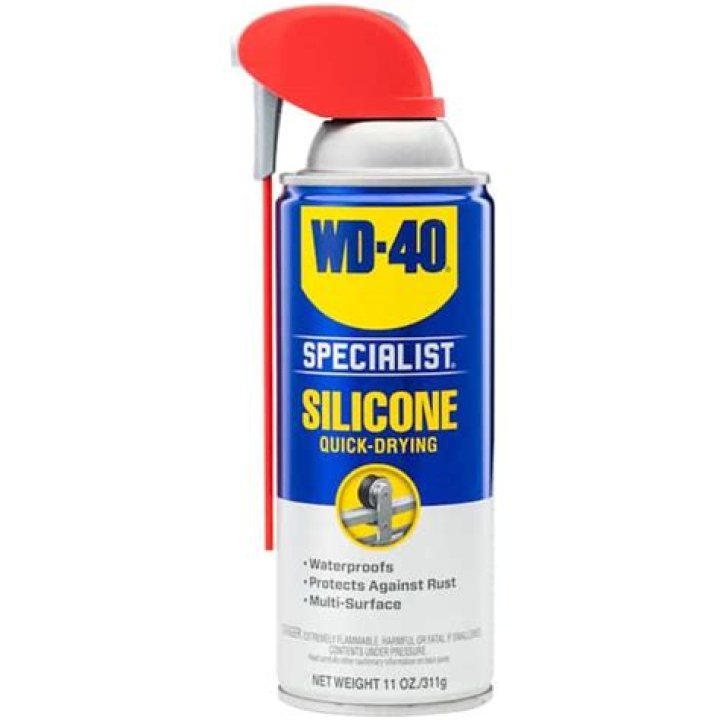 Can I use WD-40, silicone on my treadmill?