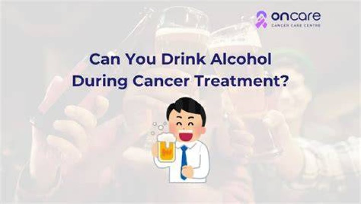 Can recovering cancer patients drink alcohol?