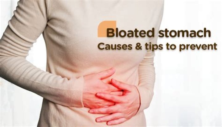 Can thrush give you a bloated stomach?