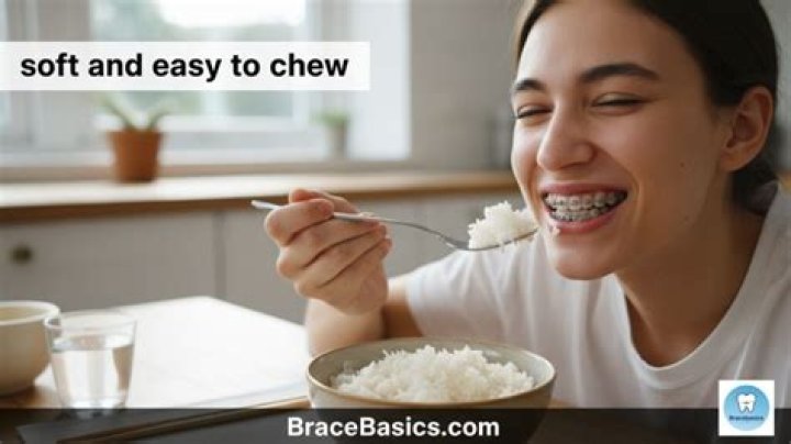Can you eat rice with braces?