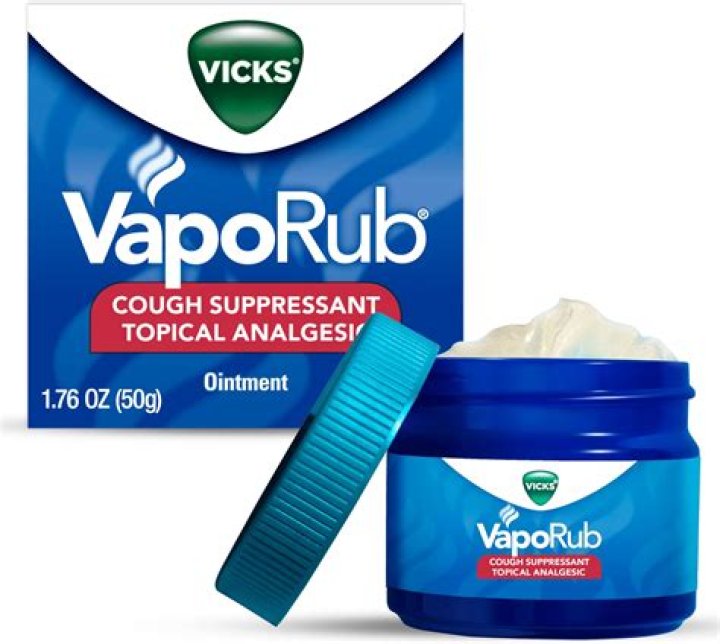 Can you put VapoRub around your nose?