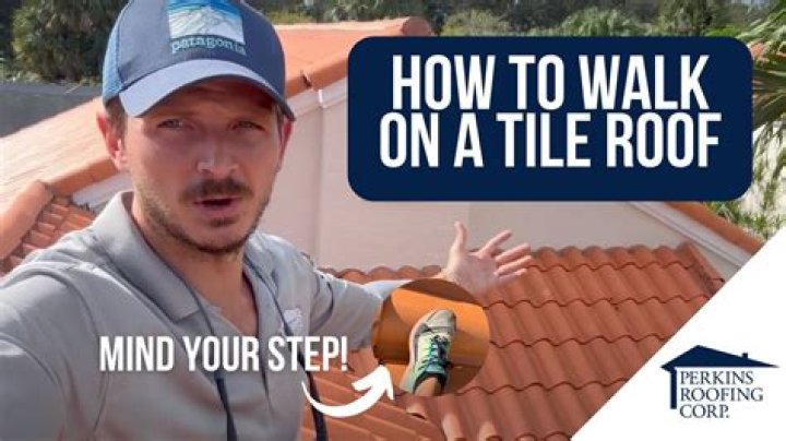 Can you walk on terracotta roof tiles?
