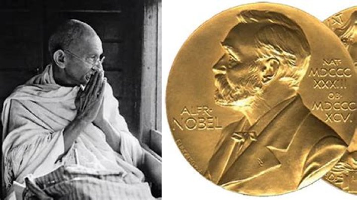 Did Gandhi win a Nobel Peace Prize?