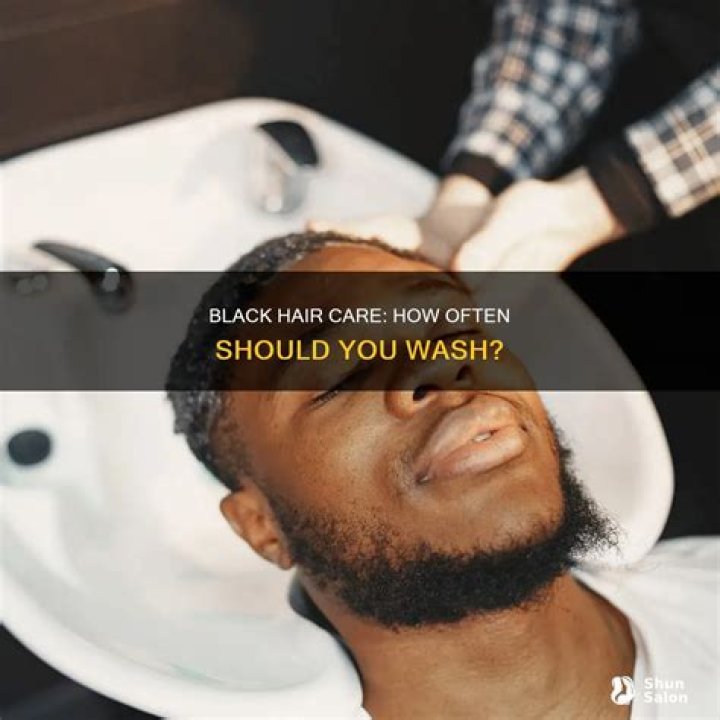 Do black people wash their hair?