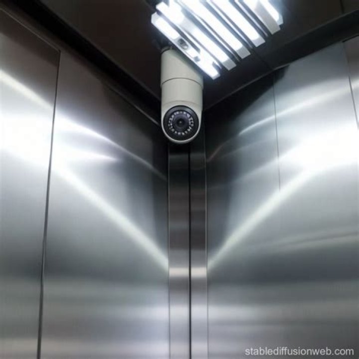 Do hotel elevators have cameras?