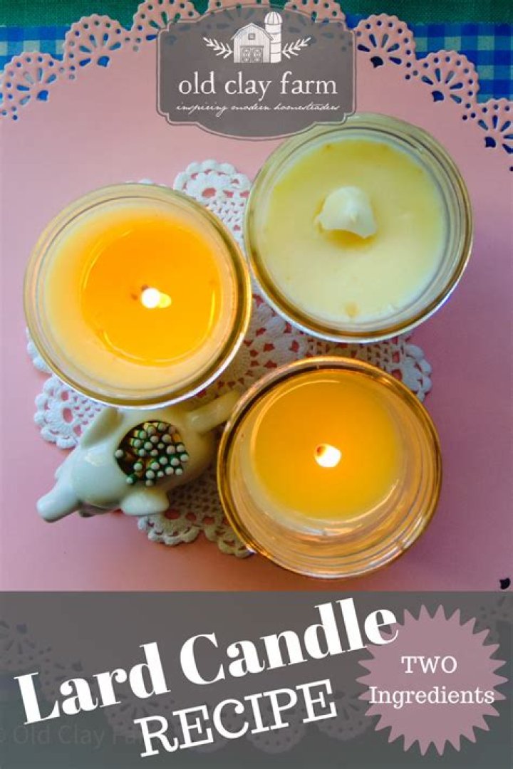 Do lard candles smell?
