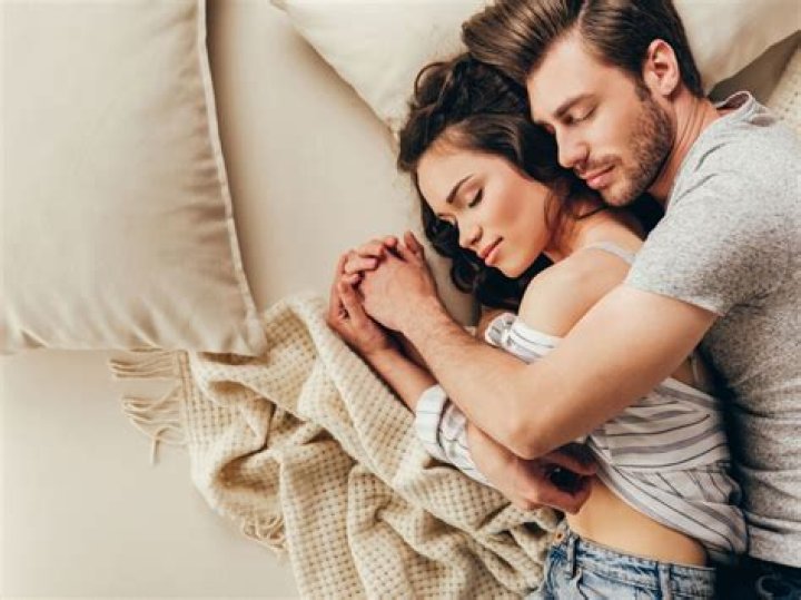 Do married couples cuddle in bed?