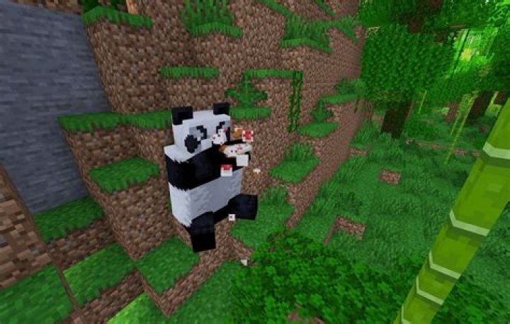 Do pandas eat cake in Minecraft?