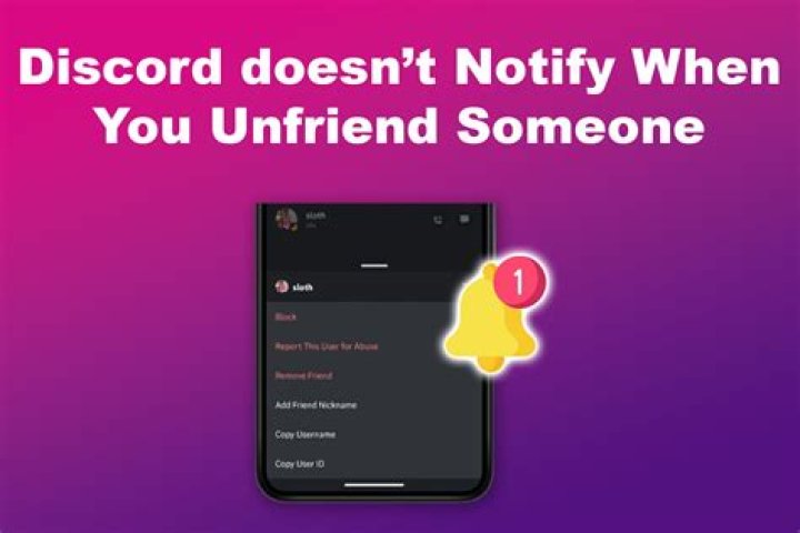 Does it notify when you unfriend someone on Facebook?
