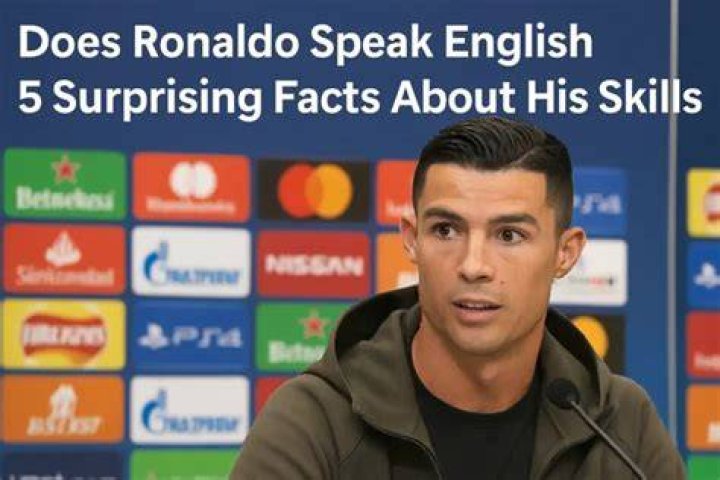 Does Ronaldo Speak English?