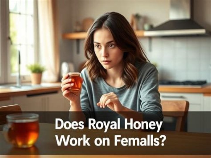 Does Royal honey work on females?