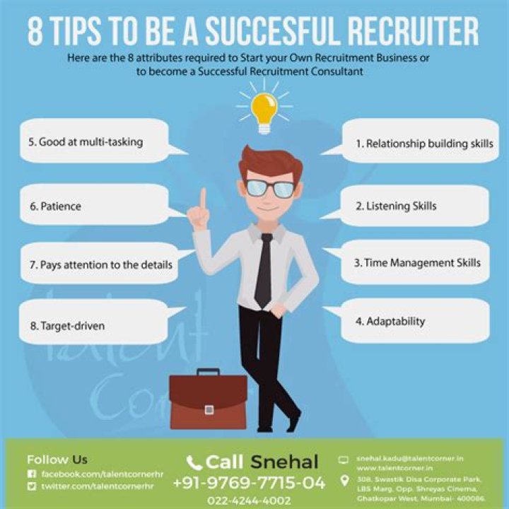 How can I be a successful recruiter?