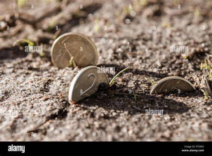 How deep are silver coins in the ground?