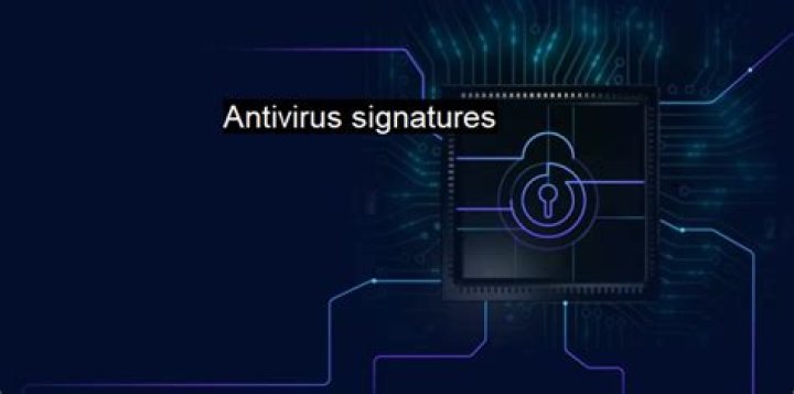 How do antivirus signatures work?