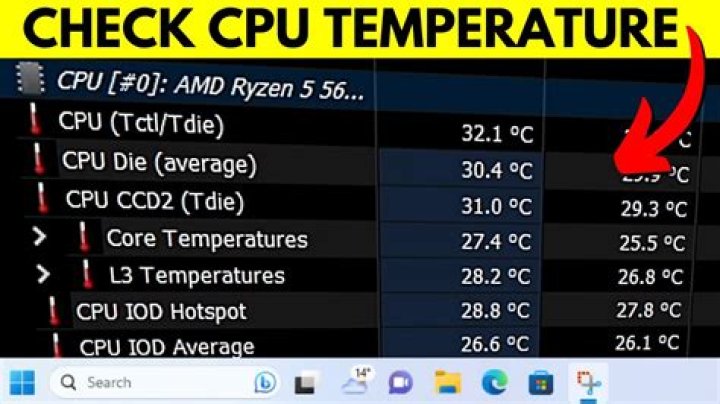 How do I check my SSD temp?