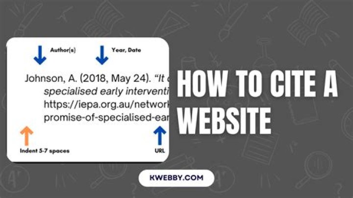 How do you cite a website with no page number in APA?