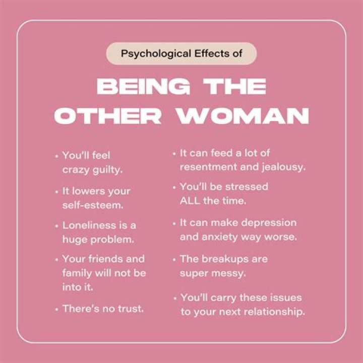 How do you heal after being the other woman?