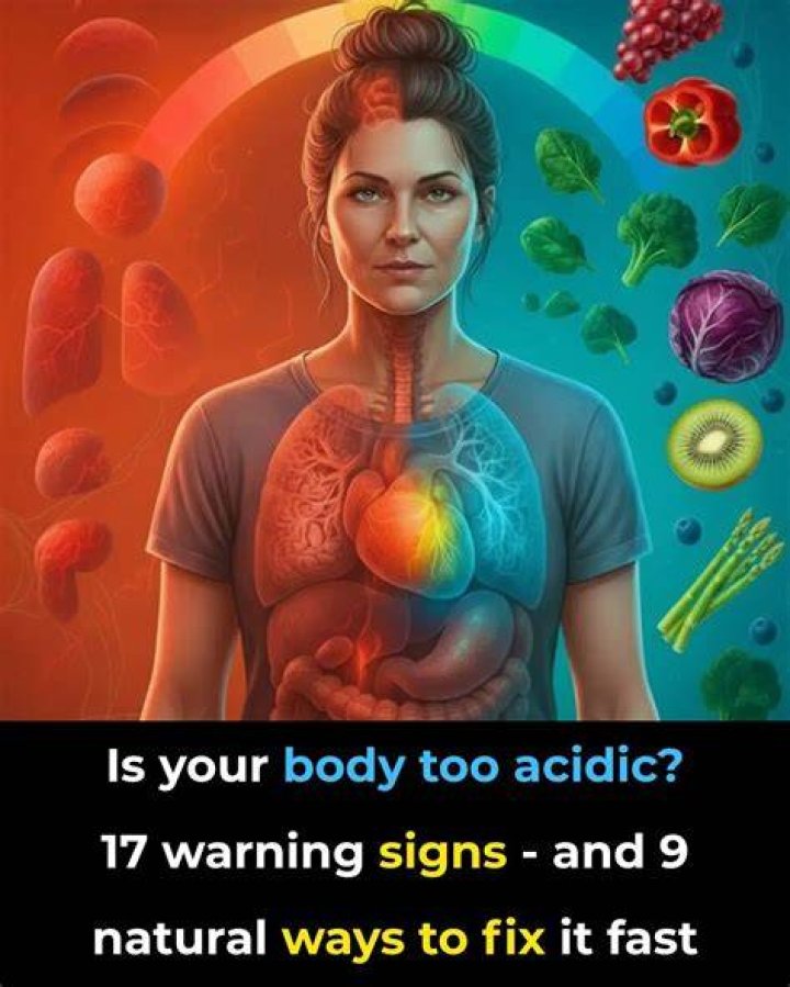 How do you know if your body is too acidic?