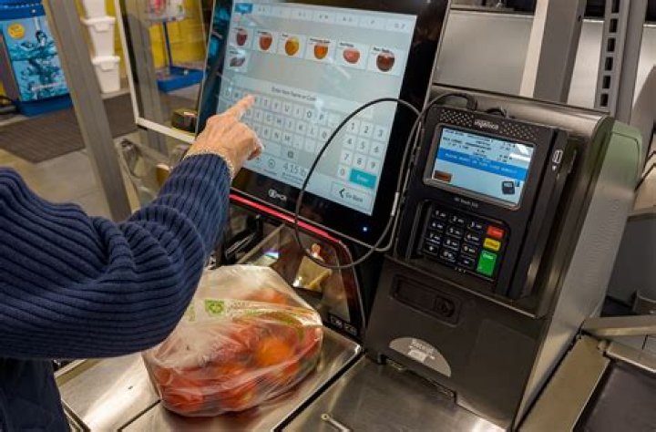 How do you shoplift at self checkout?