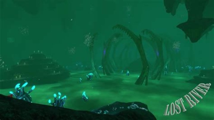 How far down is the Lost River?