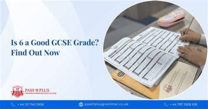 Is a 4 GCSE good?