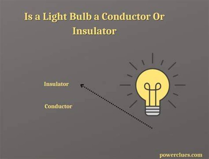 Is a light bulb a conductor or insulator?