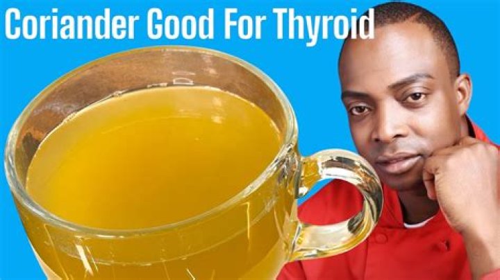 Is coriander good for thyroid?