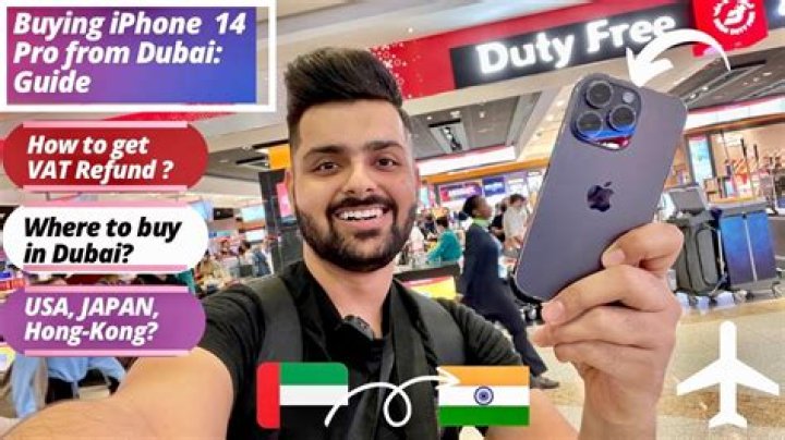 Is it cheaper to buy iPhone in Dubai or USA?