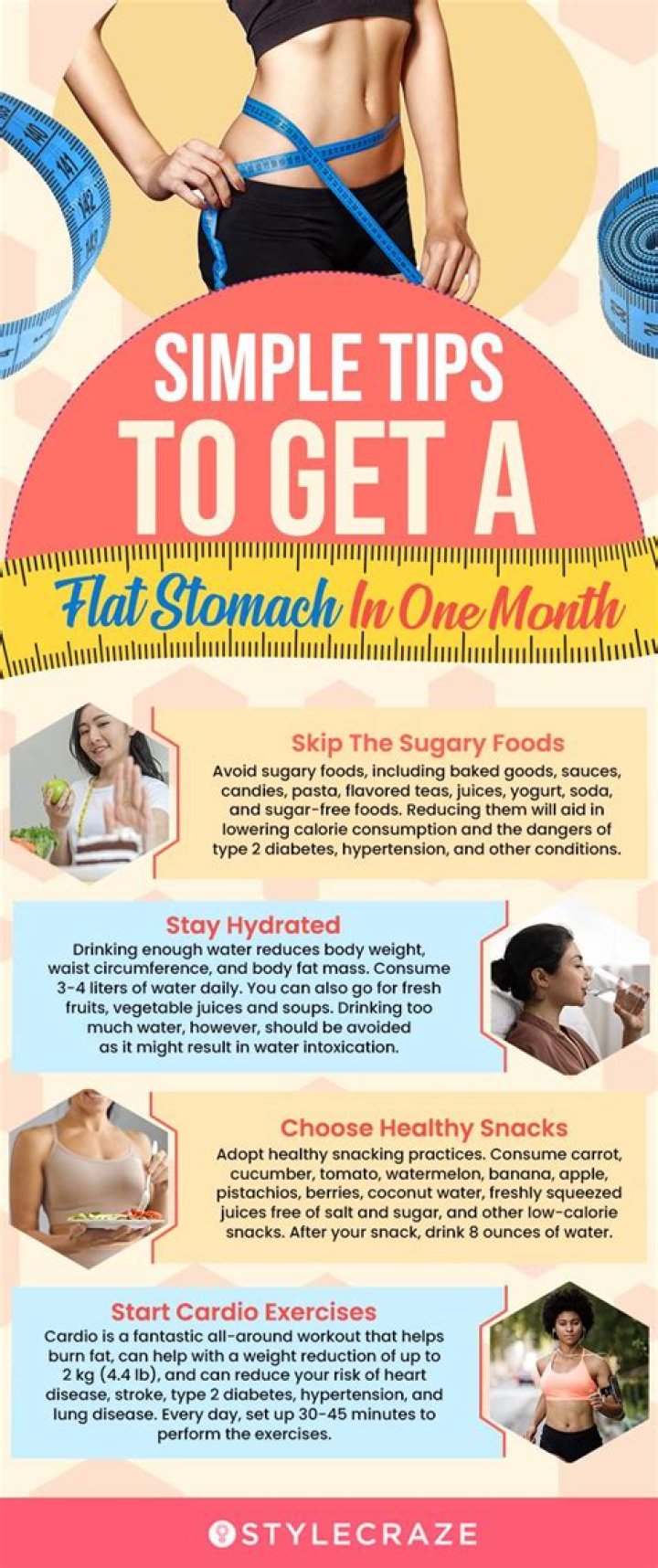 Is it OK to not have a flat stomach?