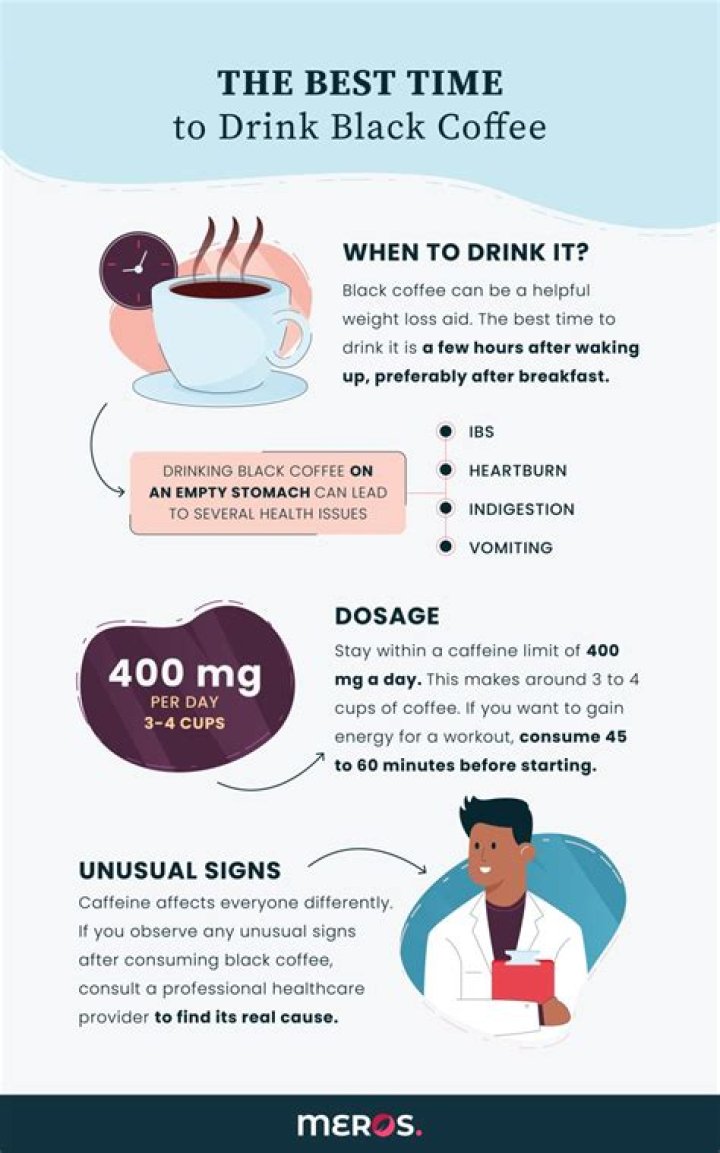 Is it okay to drink black coffee everyday?