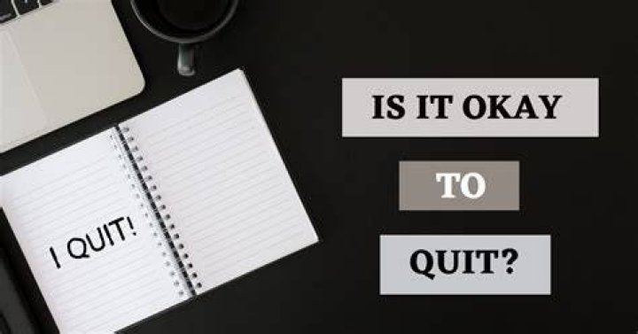 Is it okay to quit a job after a week?