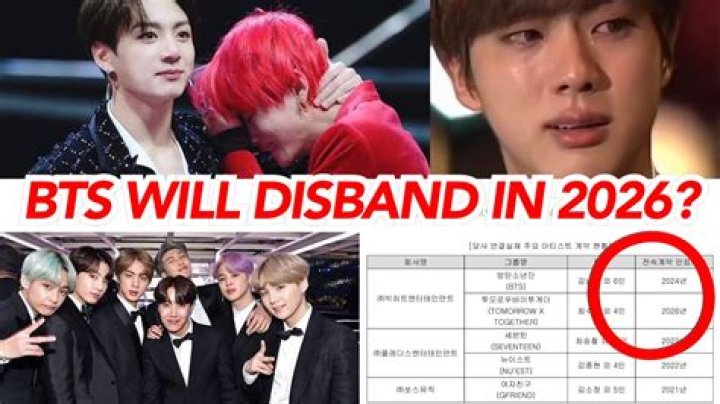 Is it true that BTS will disband in 2027?