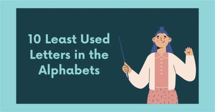 Is J the least used letter?