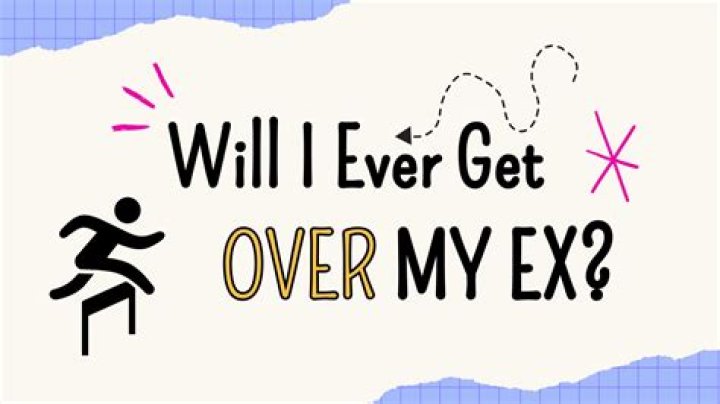 Is my ex already over me?