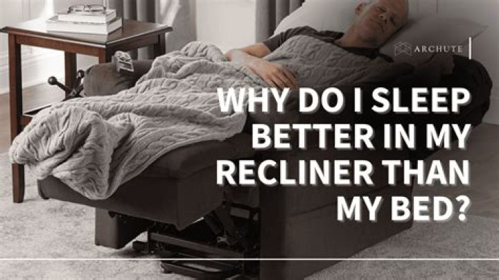 Is reclining better than sitting?