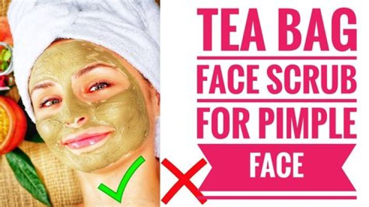Is rubbing green tea bag on face good?