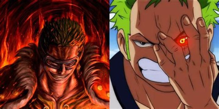Is Zoro blind in his left eye?