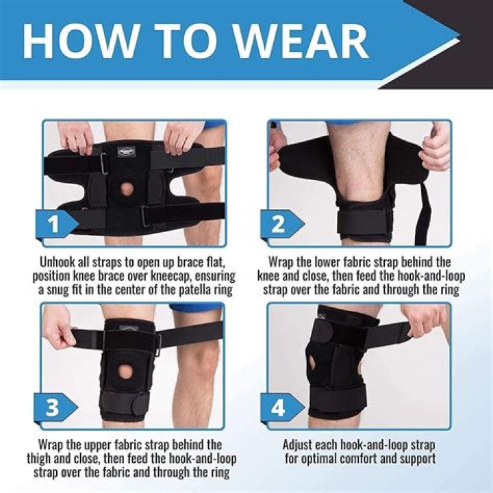 Should I wear a knee brace if my knee is swollen?