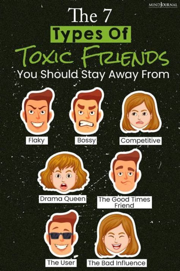Should you ignore toxic friends?