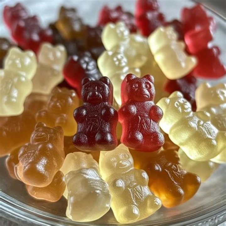 What alcohol works best in gummy bears?