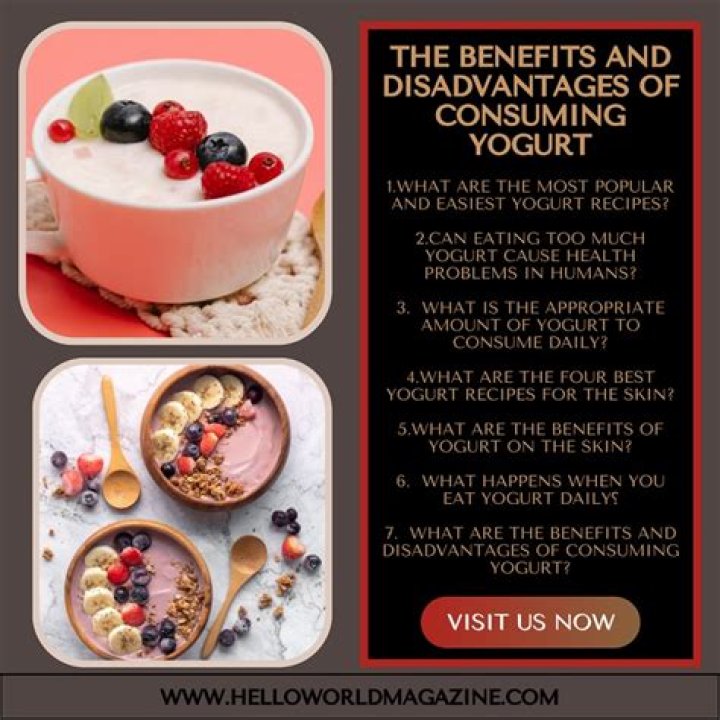 What are the disadvantages of yogurt?