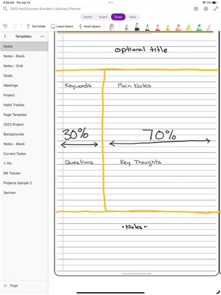 What are the five R's of note-taking?