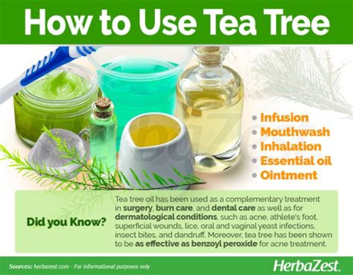 What can you not mix with tea tree oil?