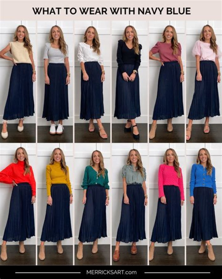 What color hose do you wear with a navy blue dress?