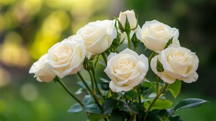 What do white roses mean?