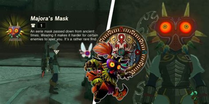 What enemies does Majora's mask work on Botw?